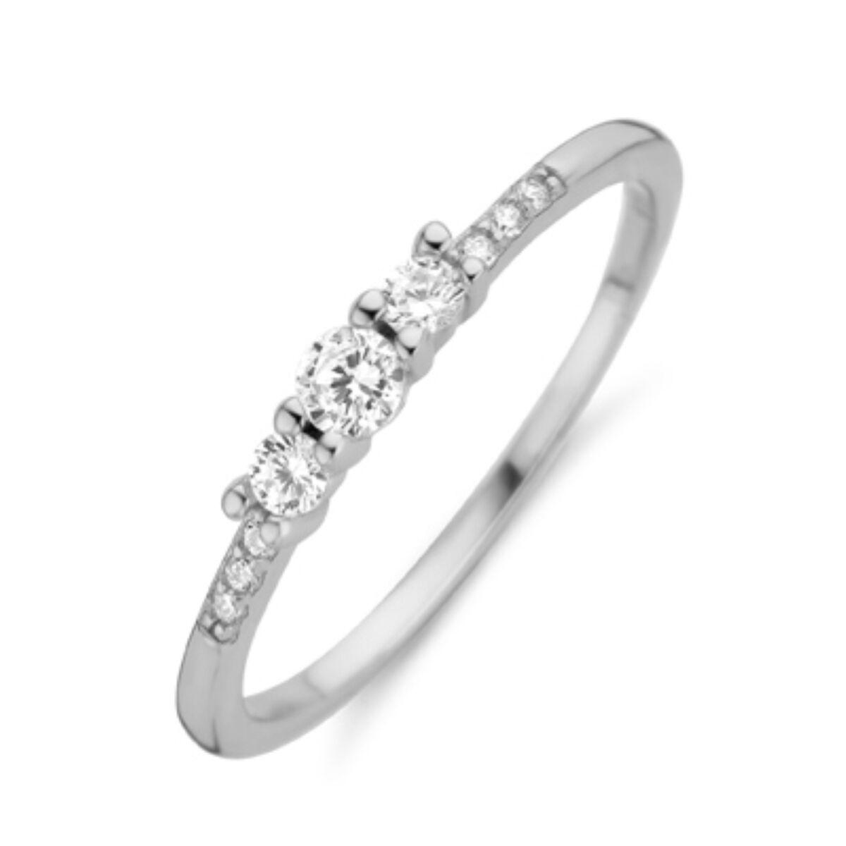 New Bling dame-ring 9NB-0388-50 - sølvfarvet, str. 10