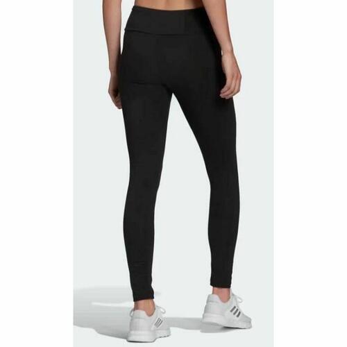 Sport leggings til kvinder Adidas Sort XS