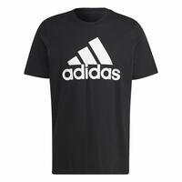Kortærmet T-shirt til Mænd Adidas Essentials Sort L