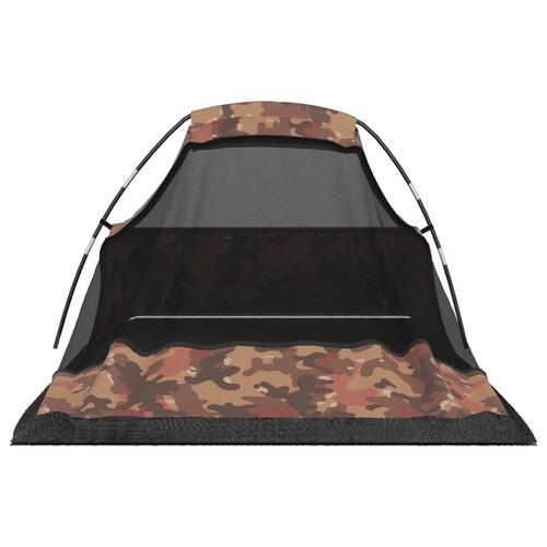 Campingtelt 317x240x100 cm camouflagefarvet