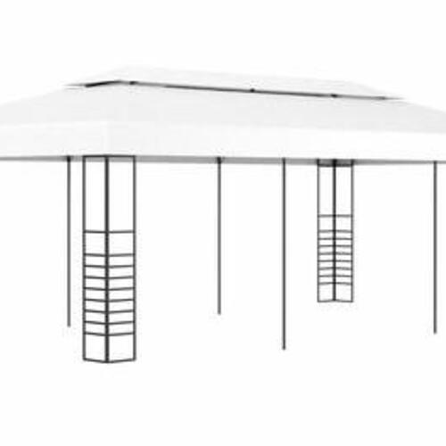 Pavillontelt 6x3 m hvid