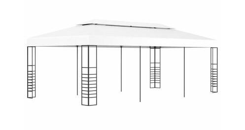 Pavillontelt 6x3 m hvid