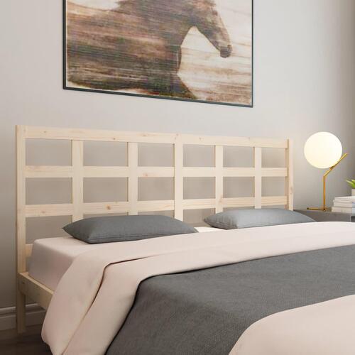 Sengegærde 205,5x4x100 cm massivt fyrretræ (OUTLET A+)