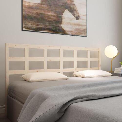 Sengegærde 205,5x4x100 cm massivt fyrretræ (OUTLET A+)