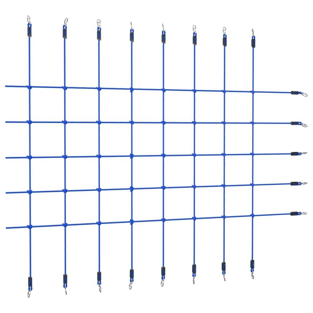 Klatrenet 200x150 cm blå