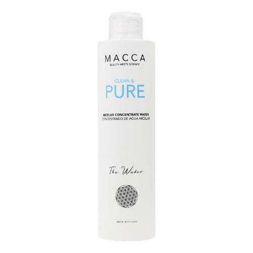 Makeupfjerner micellar vand Clean & Pure Macca Clean Pure Koncentreret 200 ml