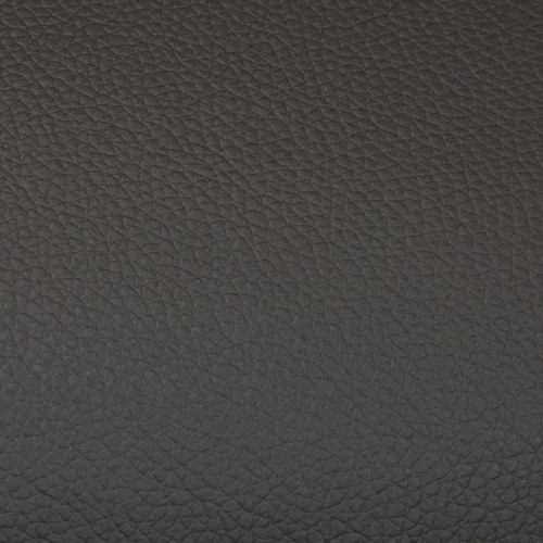 Lænestol med fodskammel kunstlæder grå