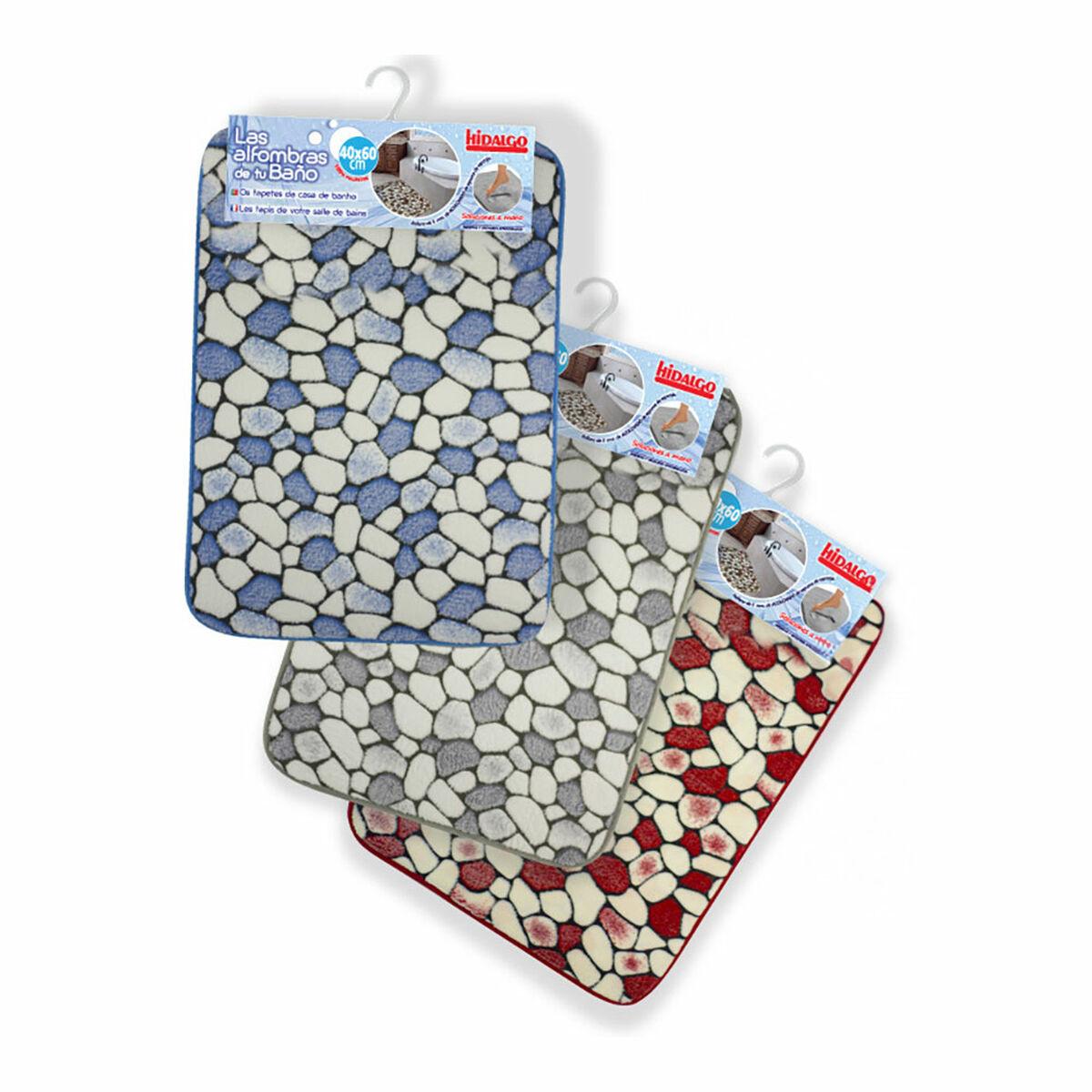 Hidalgo bademåtte med stenmotiv 40 × 60 cm
