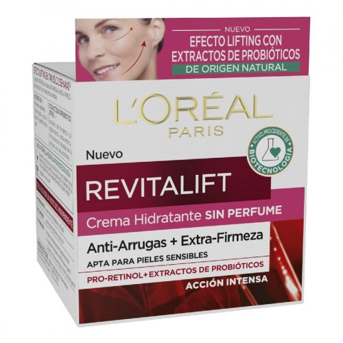Anti-rynke creme L’Oréal Paris Revitalift - uden parfume, SPF 15, 50 ml