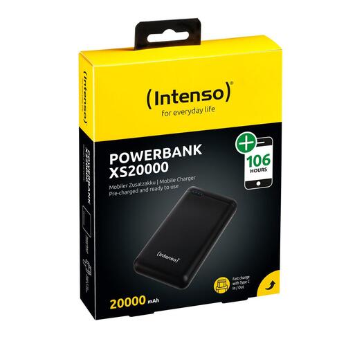 Powerbank INTENSO Sort 20000 mAh