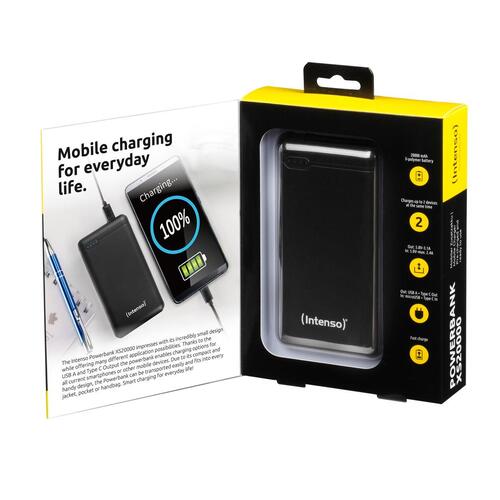 Powerbank INTENSO Sort 20000 mAh