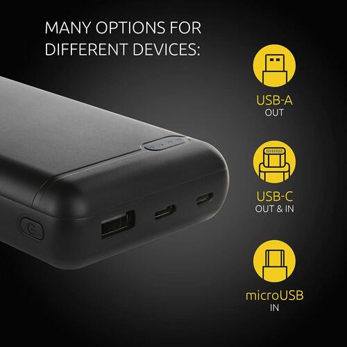 Powerbank INTENSO Sort 20000 mAh