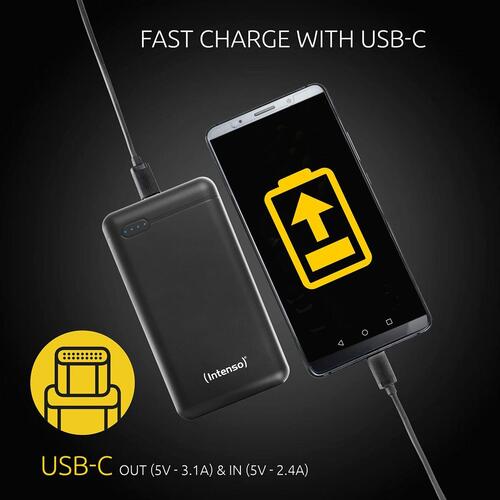 Powerbank INTENSO Sort 20000 mAh