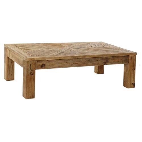 Sofabord DKD Home Decor Fyrretræ Genbrugt Træ 130 x 80 x 43 cm