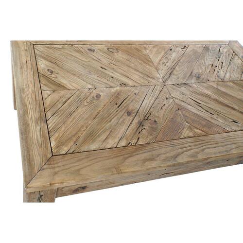 Sofabord DKD Home Decor Fyrretræ Genbrugt Træ 130 x 80 x 43 cm