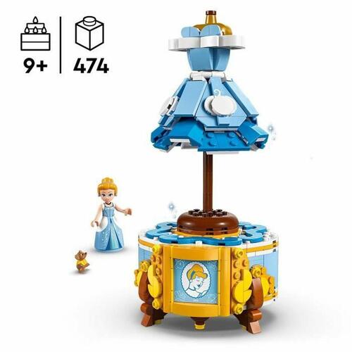 Lego Disney Princess 43266 - Askepots drejbare kjole - 474 dele