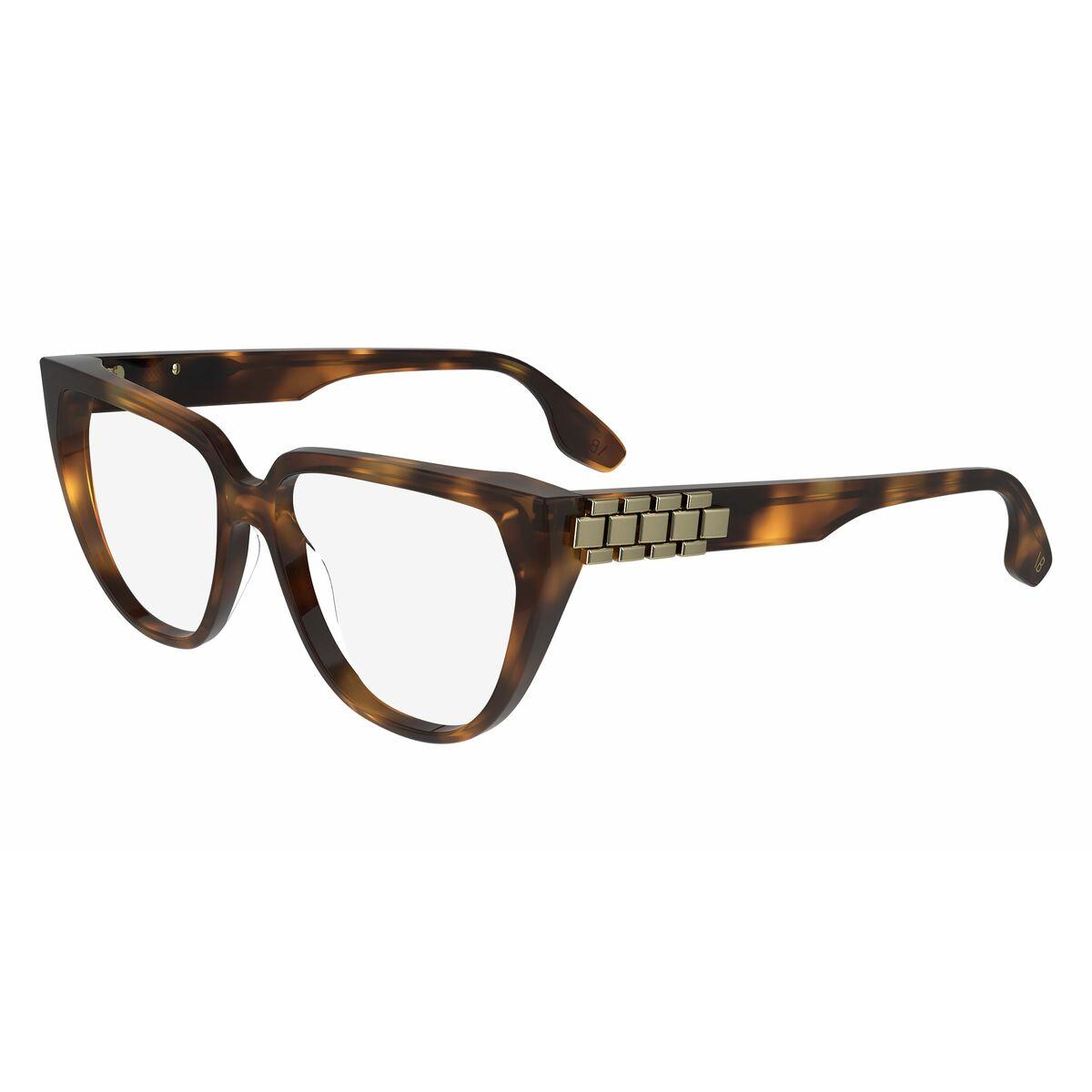 Victoria Beckham VB2661 damebrillestel - brun acetat, ø 54 mm