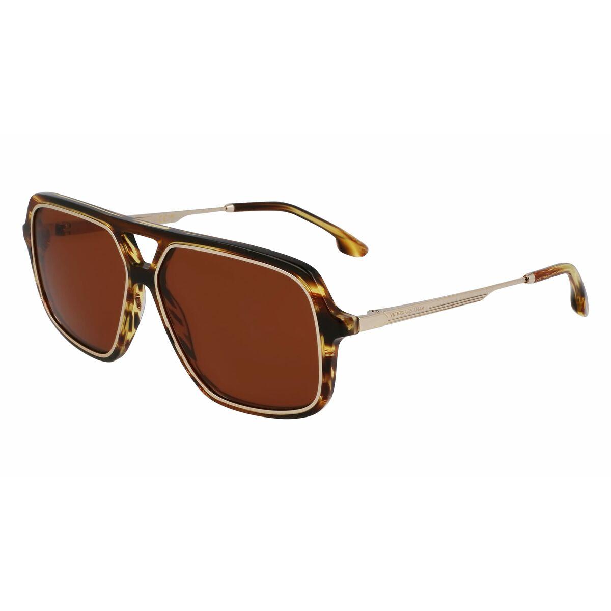 Victoria Beckham solbriller til kvinder VB246S, brun - 58 mm
