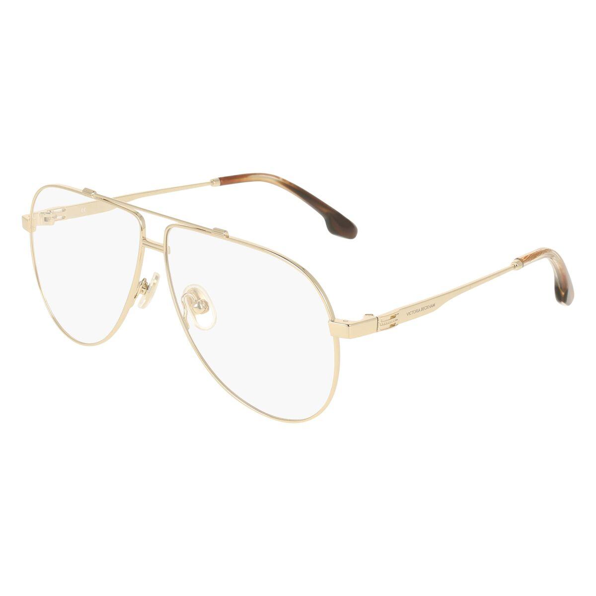 Victoria Beckham brillestel VB2137 - gylden metal, dame