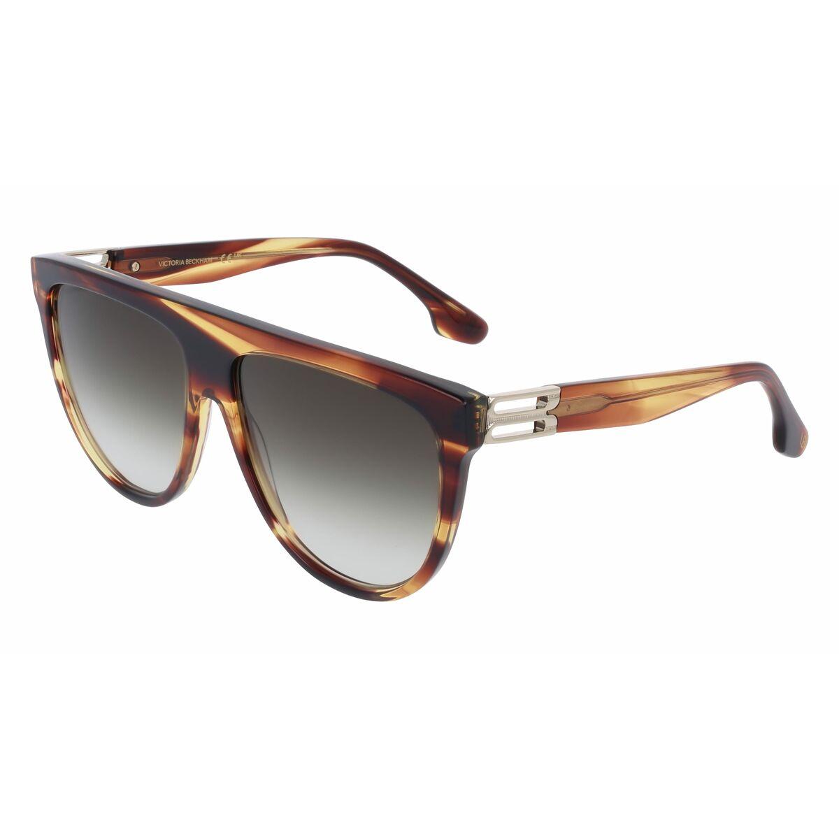 Victoria Beckham solbriller til kvinder VB680S-5814230 - brun, ø 58 mm
