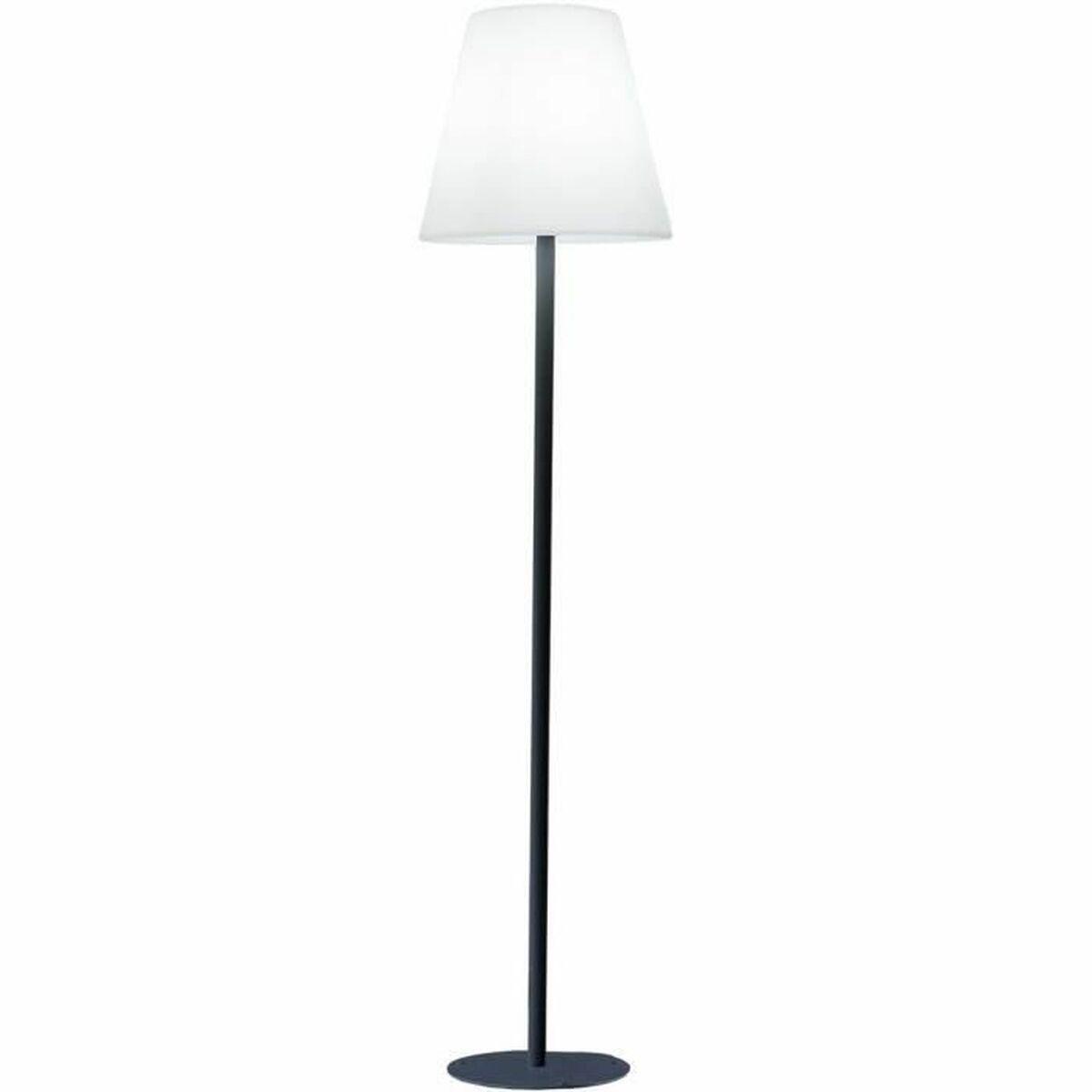 Lumisky solcellelampe - hvid gulvlampe til haven (IP44, E27)