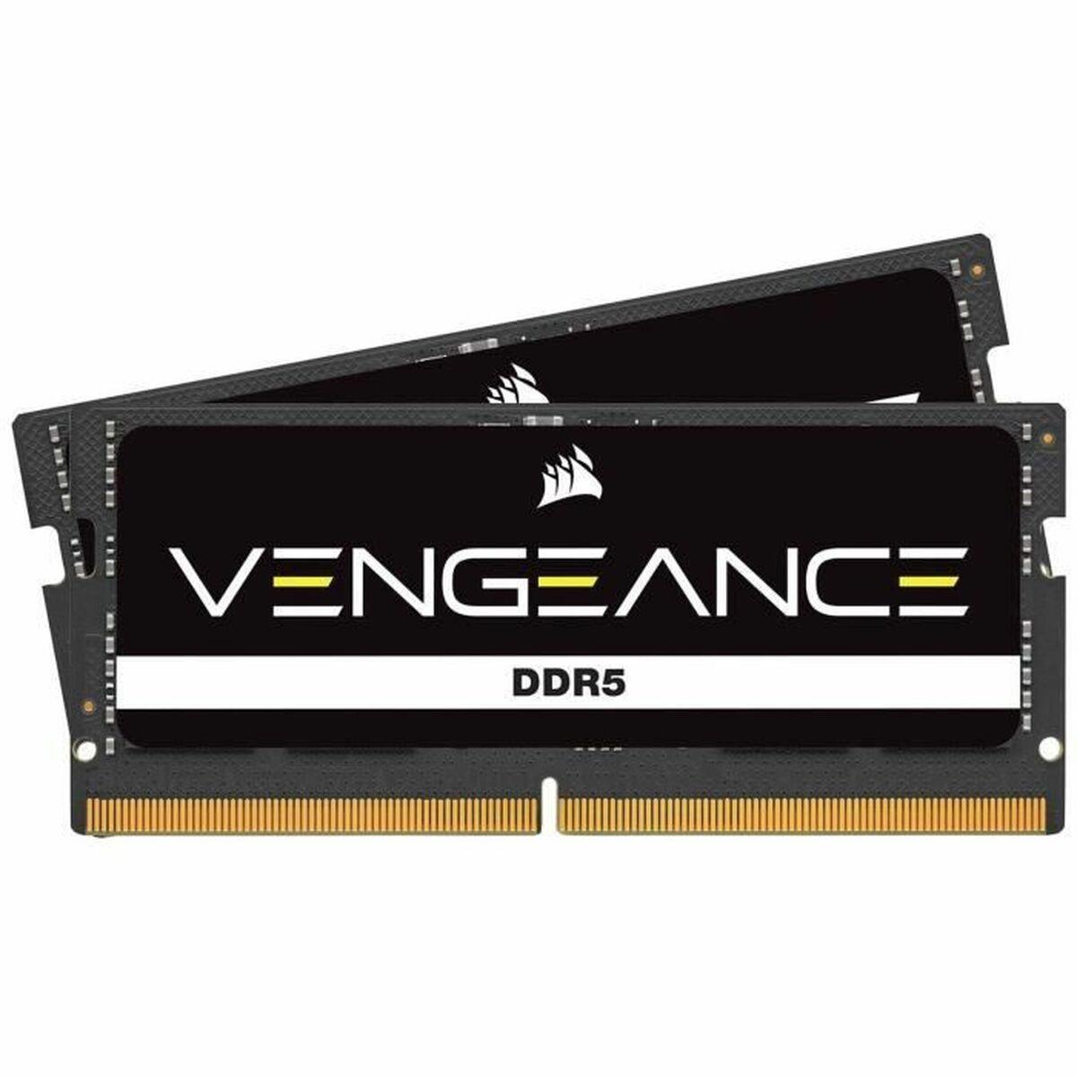 Corsair Vengeance 32 GB DDR5 SO-DIMM 4800 MHz CL40 (2×16 GB) - Sort