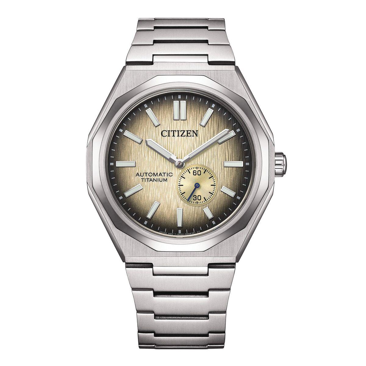 Citizen herreur NK5020-58P - sølvfarvet armbåndsur til mænd