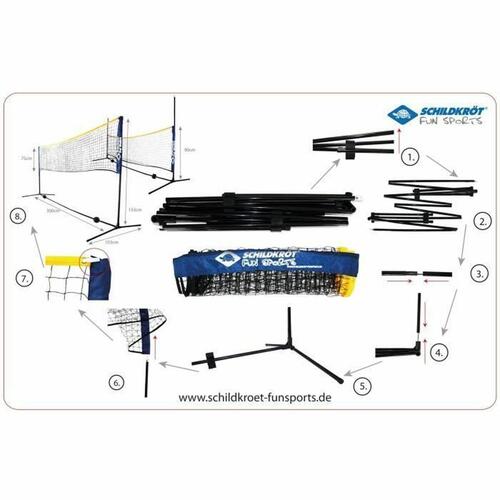 Volleyballnet Schildkröt 300 cm