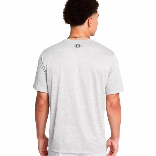 Kortærmet T-shirt til Mænd Under Armour Tech Vent Ss Lysegrå XL