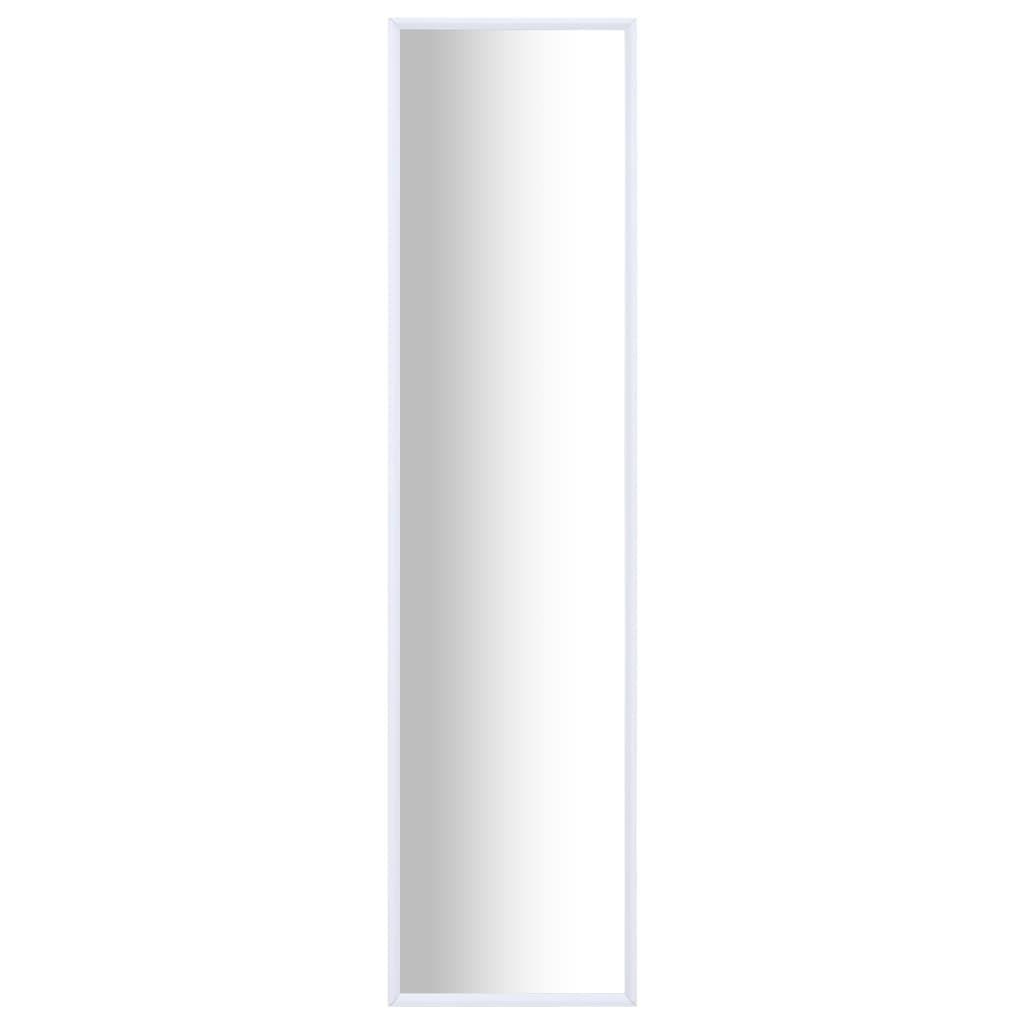 Spejl 120x30 cm hvid