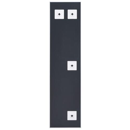 Spejl 120x30 cm hvid