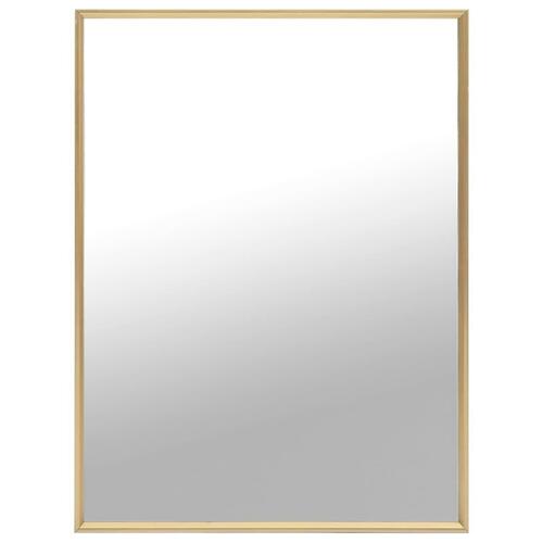 Spejl 80x60 cm guldfarvet