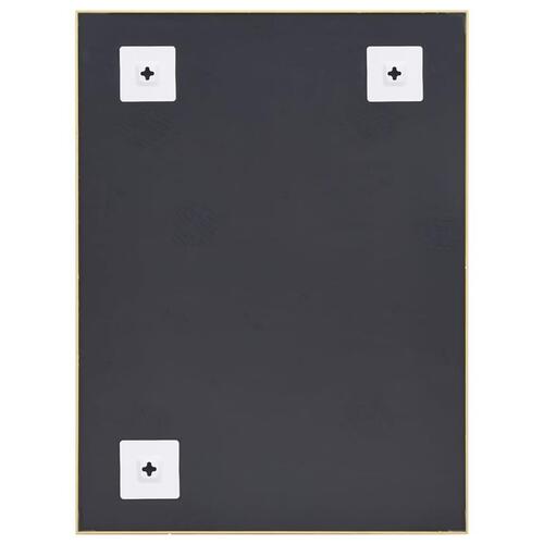 Spejl 80x60 cm guldfarvet