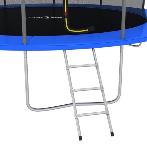 Trampolinsæt 488x90 cm 150 kg rund