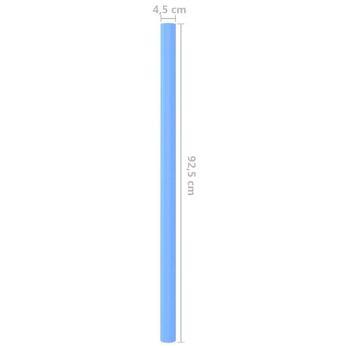 Skumrør til trampolinstolper 92,5 cm 12 stk. blå