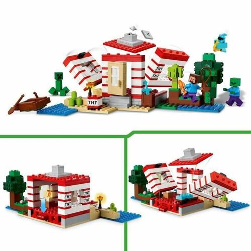 LEGO Minecraft - The TNT Jungle House (21275) byggesæt