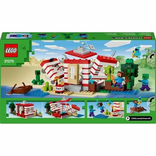 LEGO Minecraft - The TNT Jungle House (21275) byggesæt