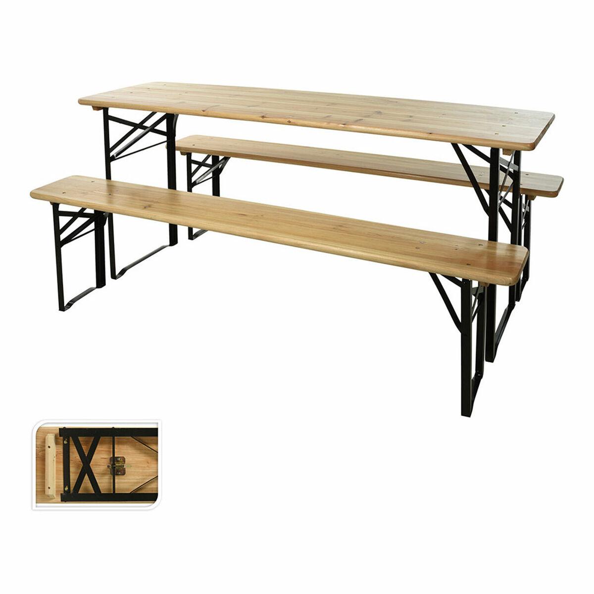 Lifetime spisebordsæt med 2 stole - havemøbelsæt