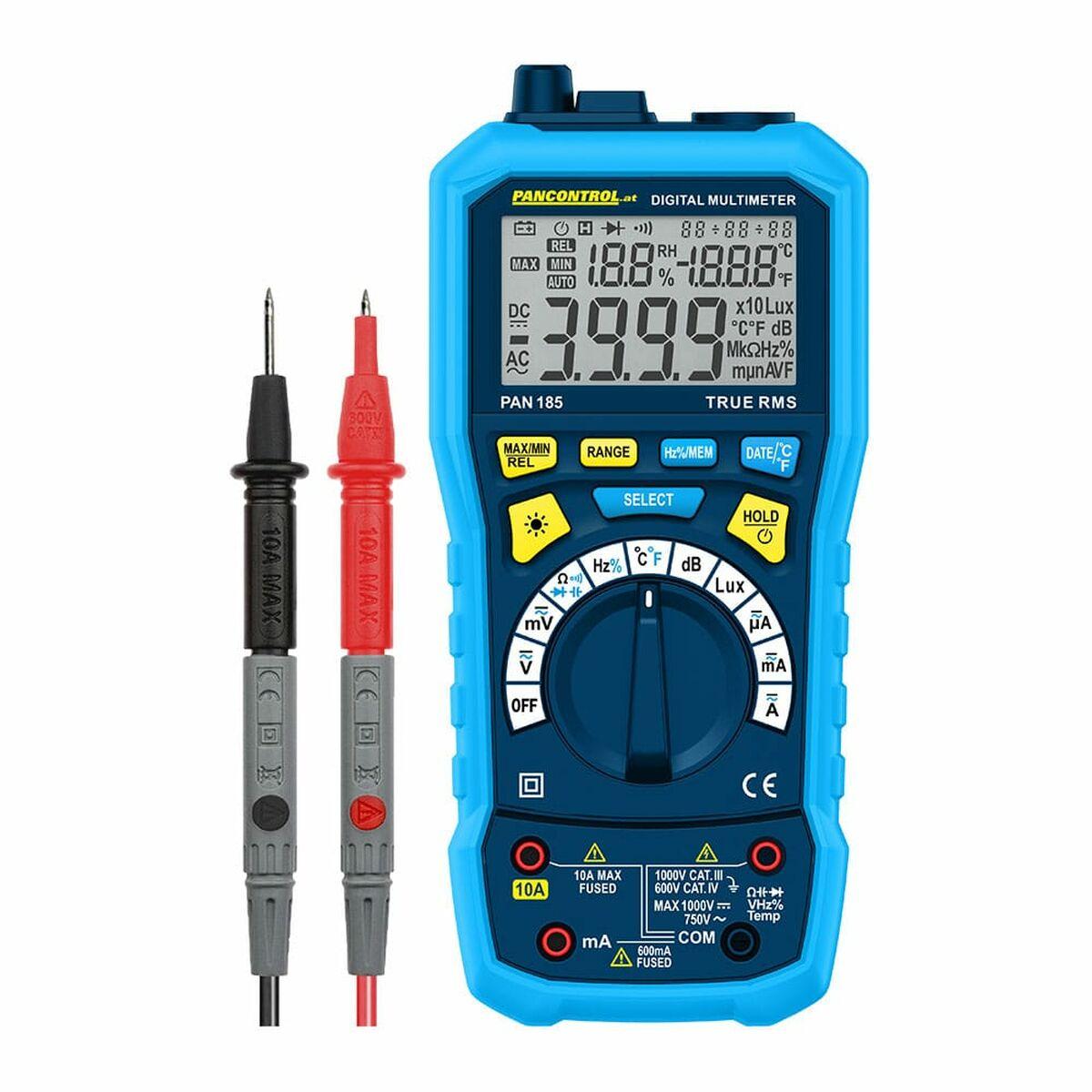 Pancontrol PAN 185 digitalt multimeter - True RMS