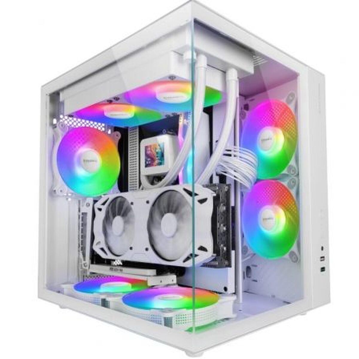 PC kabinet ATX Mars Gaming MCVONEW - Hvid Midi-Tower