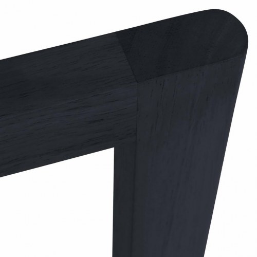 Spisebord 80 cm hærdet glas transparent