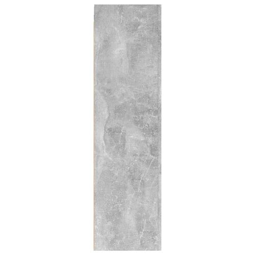Tv-bord 30,5x30x110 cm konstrueret træ betongrå