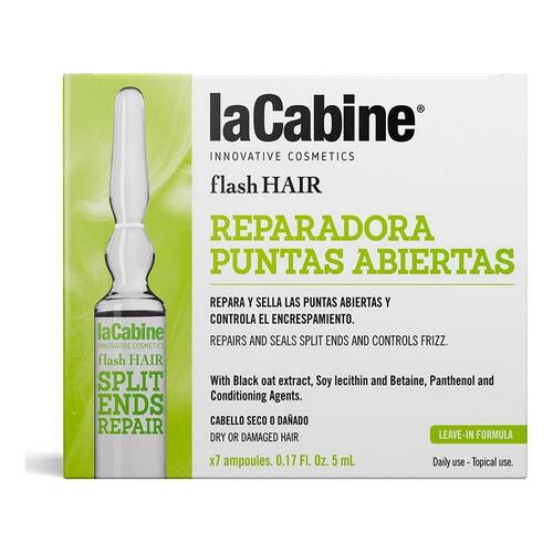 Ampuller laCabine Flash Hair Regenererende til Spaltede Hårspidser (7 stk)