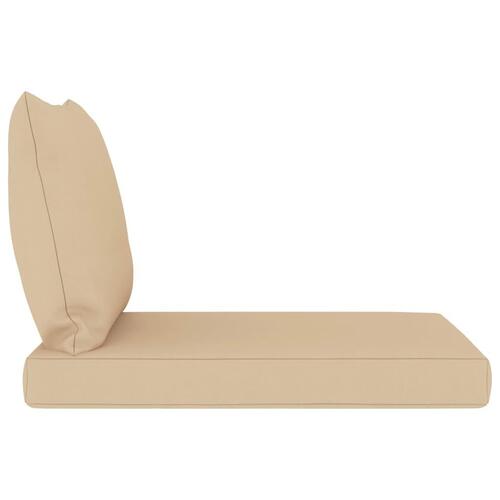 Pallehynder 2 stk. oxfordstof beige