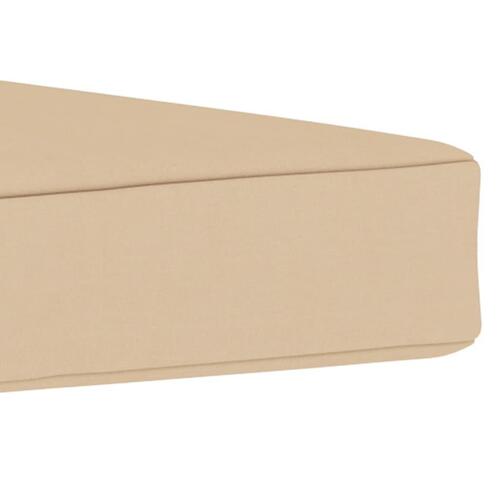 Pallehynde oxfordstof beige
