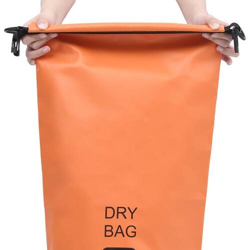 Vandtæt tørpose 20 l PVC orange