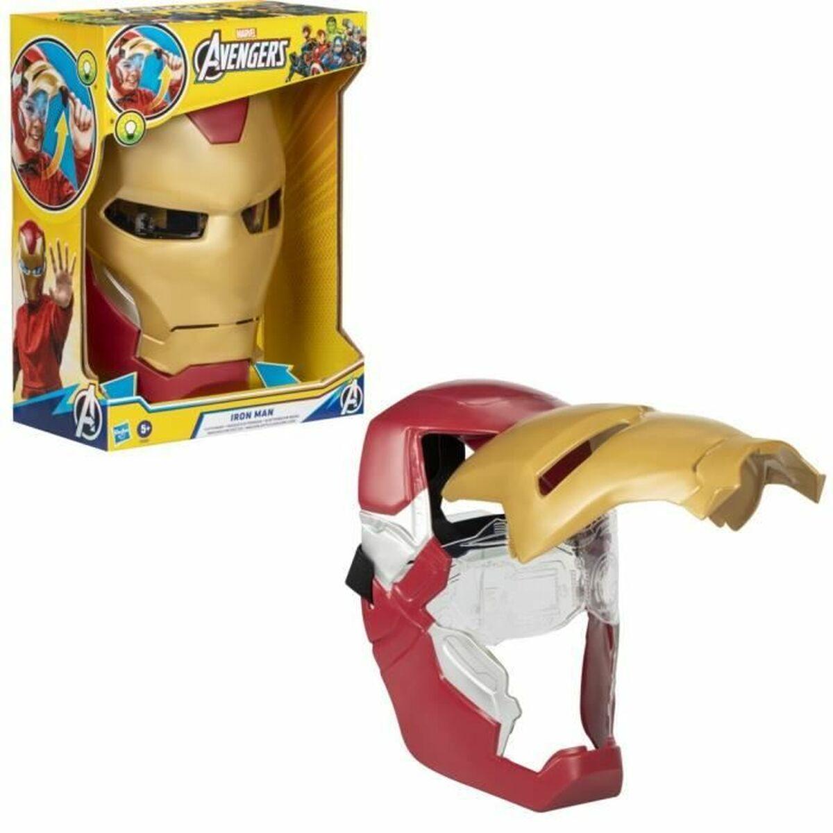 Hasbro Avengers Iron Man maske - Rød (børns) billede