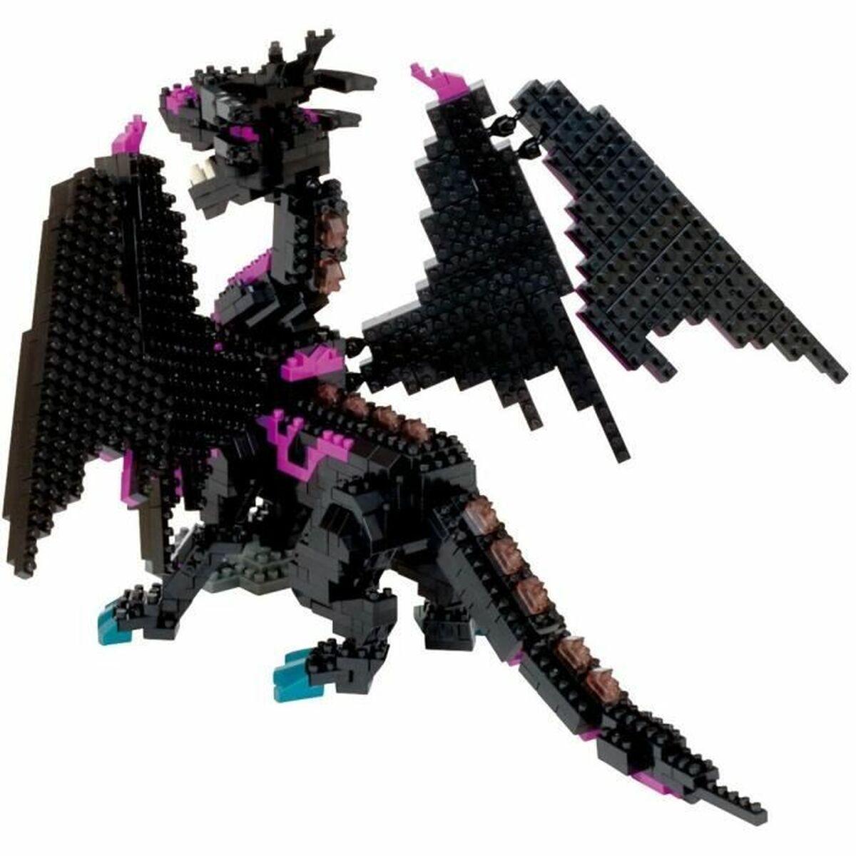 Bandai Nanoblock konstruktionssæt - Dragon, multifarvet