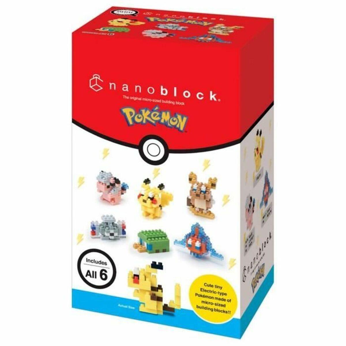 Bandai Nanoblock Pokémon konstruktionssæt - Multifarvet