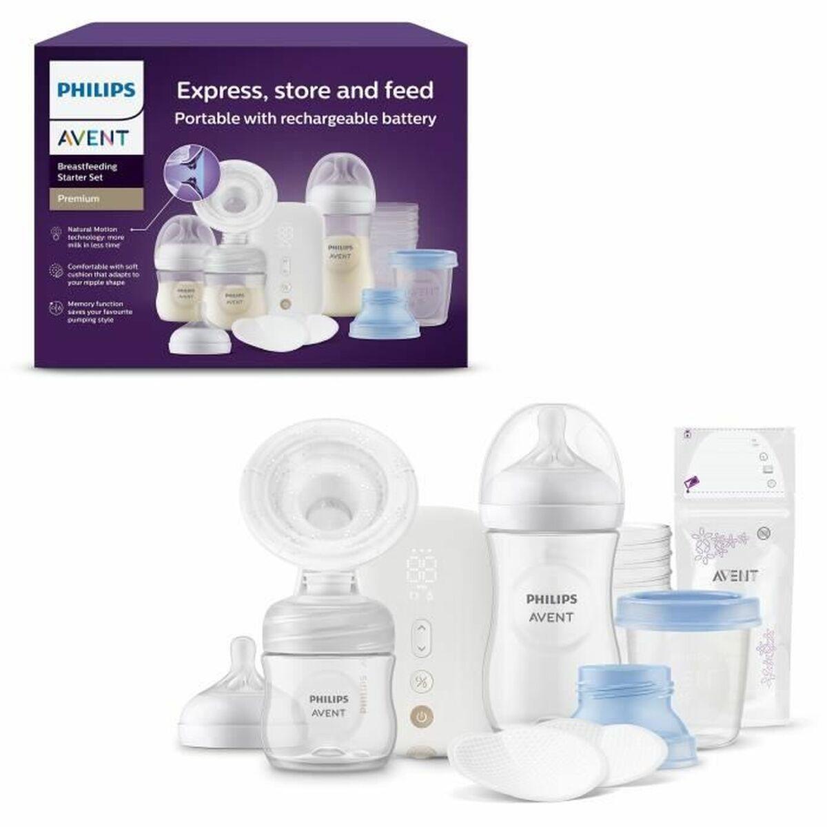 Philips Avent brystpumpe - genopladelig, hvid
